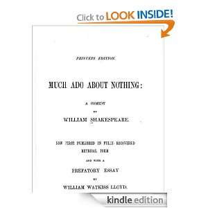  Much Ado About Nothing A Comedy eBook William 