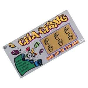  Tricktics Cha Ching Silver   Fake lottery ticket Toys 