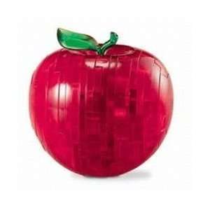  Apple Crystal 3D Jigsaw Puzzle Gift Red: Toys & Games