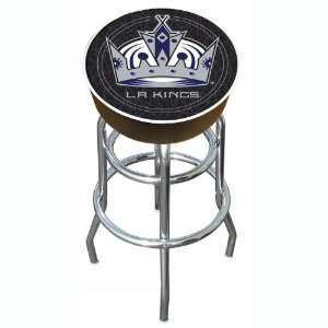  NHL Los Angeles Kings Padded Bar Stool: Home & Kitchen