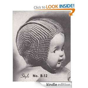 Infants Crochet Helmet Pattern Baby Hat Cap Bonnet EBook Download 