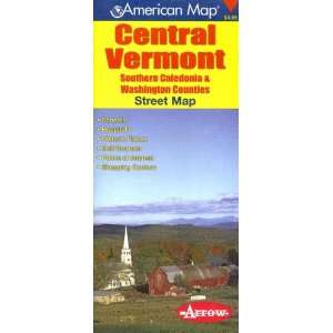  Central Vermont Street Map: Southern Caledonia 