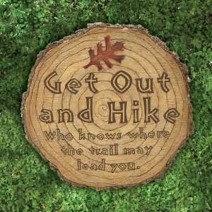  Get Out and Hike Stepping Stone Patio, Lawn & Garden