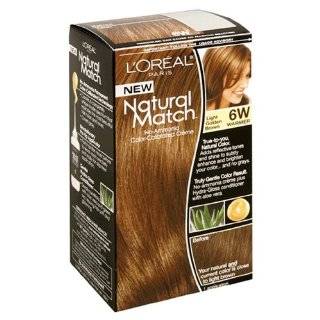 Oreal Natural Match Hair Color, 6W Light Golden Brown