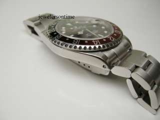 Rolex SS GMT Master II ref 16710 A serial SEL band with papers 2yr 