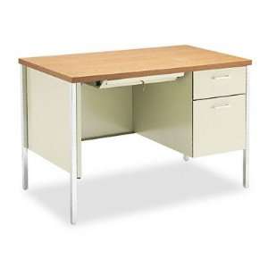  34000 Series Metal Single Right Pedestal Desk Office 