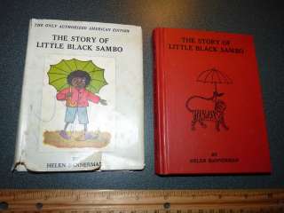 The Story of Little Black Sambo with Dust Cover Helen Bannerman  