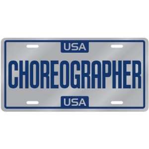New  Usa Choreographer  License Plate Occupations 