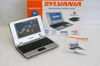 Sylvania 7 Netbook Laptop Personal Computer VIA 8505 Win CE 6.0 Black 