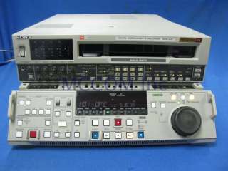 This auction is for a Sony DNW A75 Betacam SX Studio Player/Recorder S 
