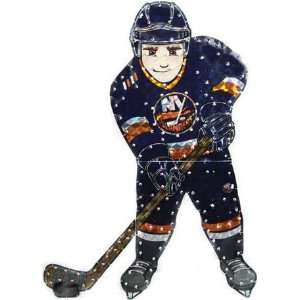 NHL New York Islanders Lighted Hockey Player Car Window Decoration 