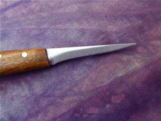 NW Custom Ultra Fine Curving Detail Knife #13, Rosewood, Wood Carving 
