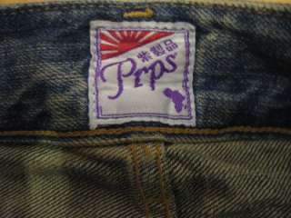 NWT PRPS Dart Studded Japan Blue Jeans 28 pants R49P24V  