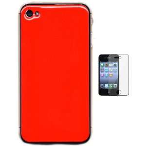 and Iphone 4S Protective Gel Skin for Back of IPhone   Durable 3D Look 