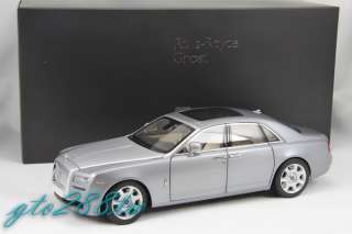 Kyosho 1:18 scale Rolls Royce Ghost (Jubilee Silver/silver bonnet 