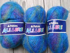 Allure mohair blend yarn by Patons of England  