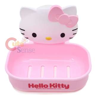 Sanrio Hello Kitty Face Soap Dish Case : Window Attachable  Licensed 