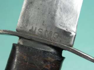 US WW2 KABAR USMC M2 Fighting Knife  