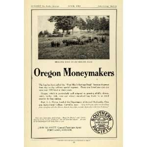 1913 Ad Portland Oregon Farms Southern Pacific Railway Shasta Ogden 