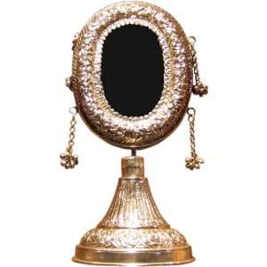 Oval Table Top Mirror 