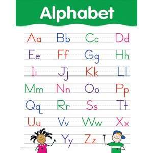  ALPHABET SMALL CHART Toys & Games
