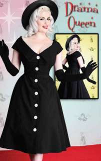   PAGE Autumn Sophisticated DRAMA QUEEN Holiday Black Circle Dress XS 4X