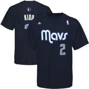   Mavericks #2 Net Number T Shirt   Navy Blue (Small)