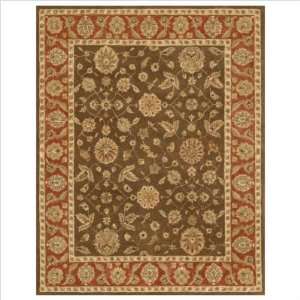   Rugs CT1155412 Cambridge Brown   Red 12 ft. Runner