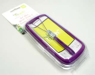 OEM TMOBILE PURPLE MYTOUCH 3G SILICONE GEL CASE COVER  