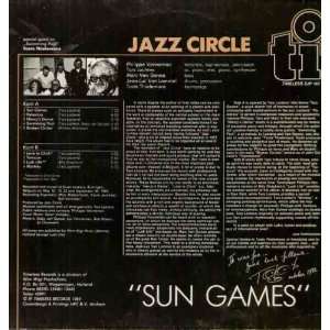  JAZZ CIRCLE   SUN GAMES   LP VINYL JAZZ CIRCLE Music