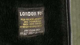 London Fog Maincoats Mens Coat Jacket Overcoat Zip Out Lining Claeth 
