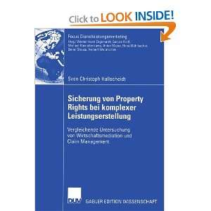  Sicherung von Property Rights bei komplexer 
