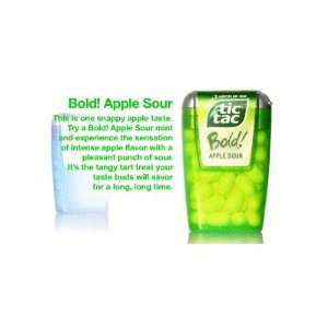 Tic Tac Bold Mint Apple Sour 24 Pack Grocery & Gourmet Food