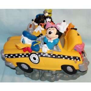    Disney World Mickey Goofy Donald Minnie Cab Bank Toys & Games