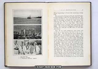 USS HUNTINGTON CA 5 WWI CRUISE BOOK 1917 1919  
