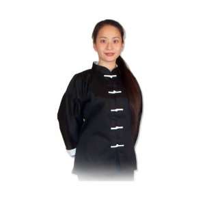  Kung Fu (Kungfu) Uniform 100% Cotton White Cuff Style (Top 