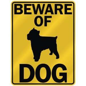    BEWARE OF  BRUSSELS GRIFFON  PARKING SIGN DOG: Home Improvement