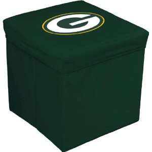   16 inch Team Logo Storage Cube   Green Bay Packers: Sports & Outdoors