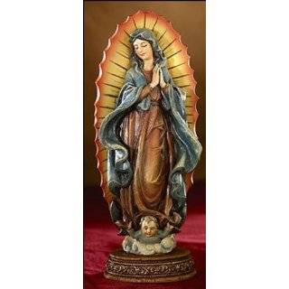 Our Lady of Guadalupe Virgin Mother Mary Statue Catholic Christian 