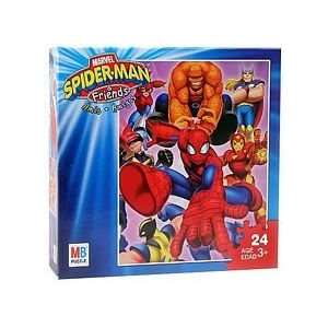  Spider Man & Friends 24 piece Puzzle Toys & Games