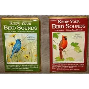  Set of 2 Know Your Bird Sounds Volume 1   Yard, Garden and 