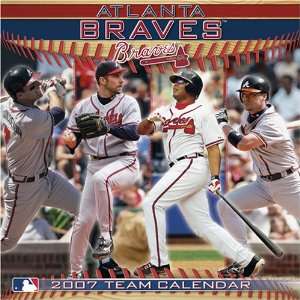  Atlanta Braves 2007 Calendar (9781403868619) Books