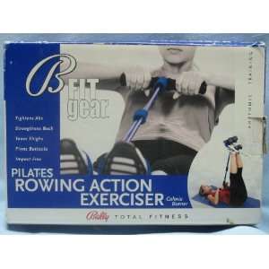    Pilates Rowing Action Exerciser Calorie Burner: Sports & Outdoors