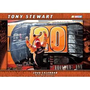 Tony Stewart 2008 Wall Calendar 
