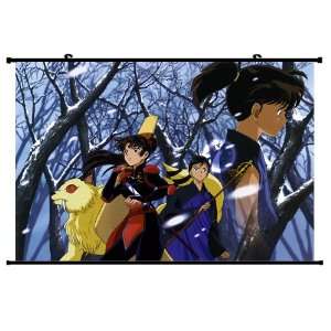 Inuyasha Anime Wall Scroll Poster (24*16) Support Customized 