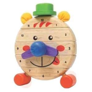  Mr. Tic Toc Clock by Voila Wooden Toys: Toys & Games
