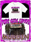 WOMENS FORD 4X4 CHEVROLET TRUCK MUD BOGGING PRINTED T SHIRT NEW SIZE 