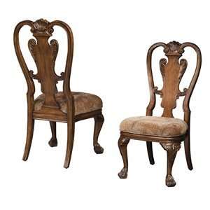 Hekman 1 1322 Orleans Side Dining Chair, Praline (2 pack):  