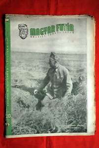MAGYAR FUTAR VINTAGE HUNGARIAN WWII MAGAZINE #40 1942  