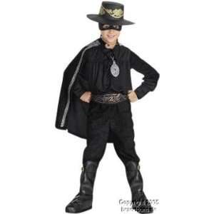  Childs Deluxe Zorro Halloween Costume (Size: Medium 7 8 
